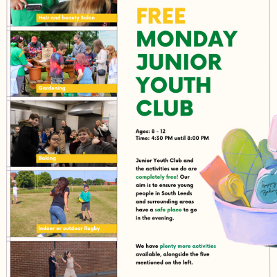 Monday - Junior Youth Club
