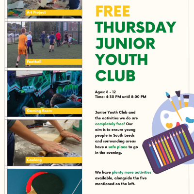Thursday - Junior Youth Club