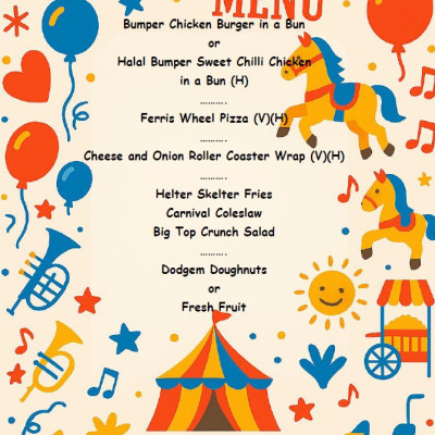 Festival Menu