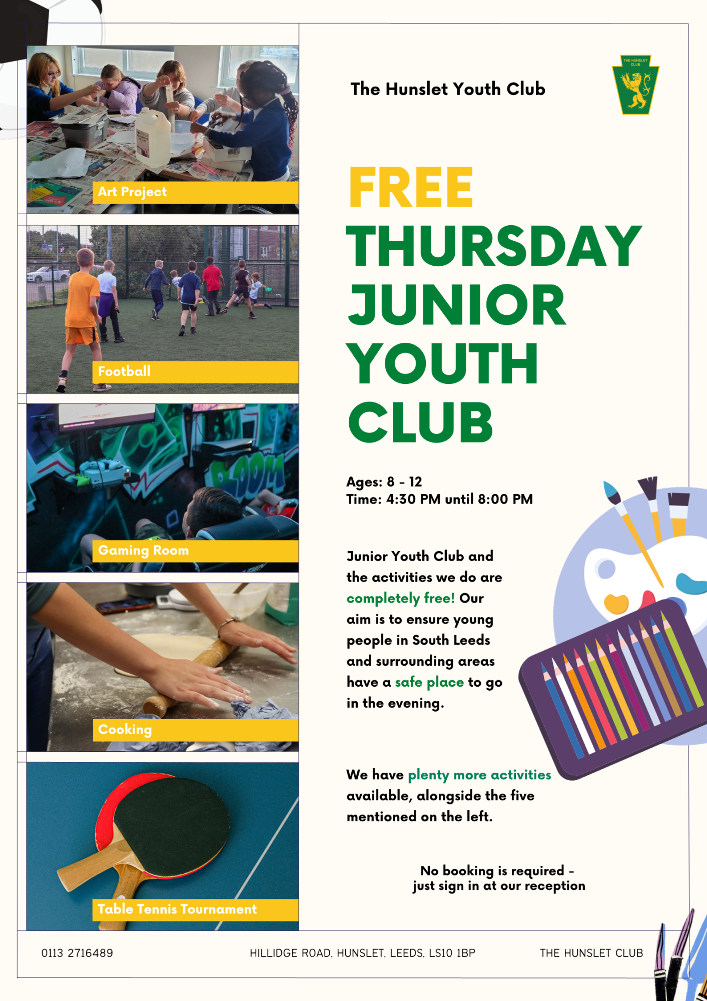 Thursday - Junior Youth Club